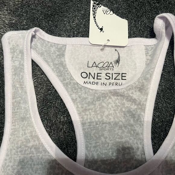 White Tennis Tank Top - Picture 3 of 3